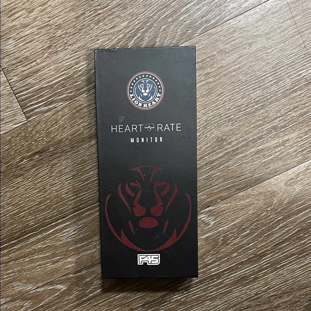 F45 Heart Rate Monitor - Black and Red